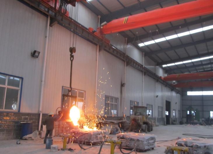 Casting Single atau Overhead Cast Crane