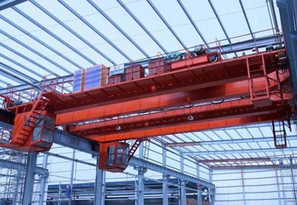 Double Girder Overhead Crane dengan Winch Trolley