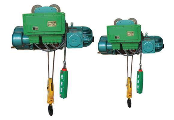 Ledakan-bukti Wire Rope Electric Hoist