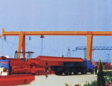 Kotak jenis tunggal Girder Hoist, Electric Hoist Gantry Crane