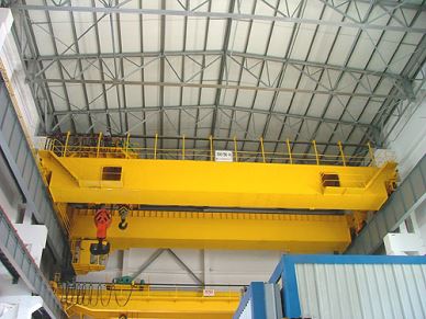 Tugas Berat Pengecoran Crane Overhead Ganda Girder