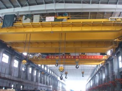 QD Steel Mill Listrik Double Girder EOT Crane