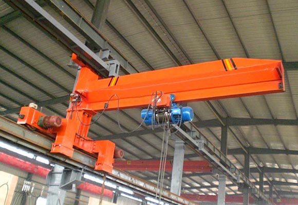Dinding Bepergian Jib Crane