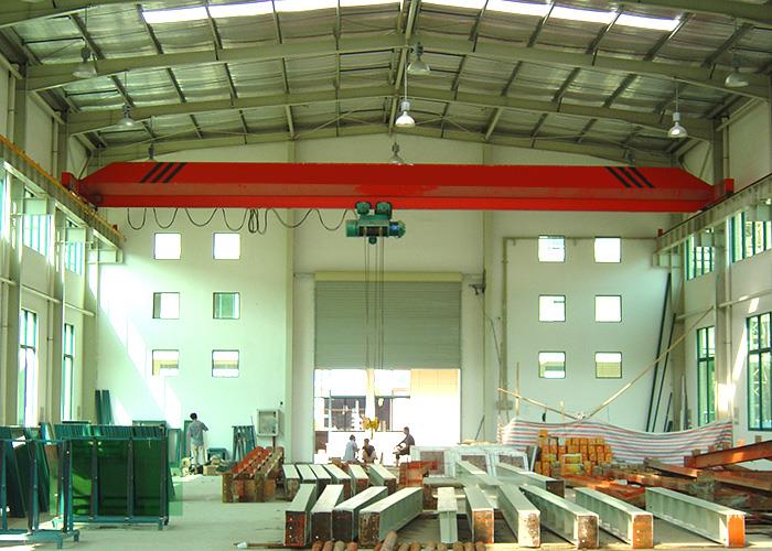 Workshop Electric Single Beam 5Ton Overhead Crane Dijual